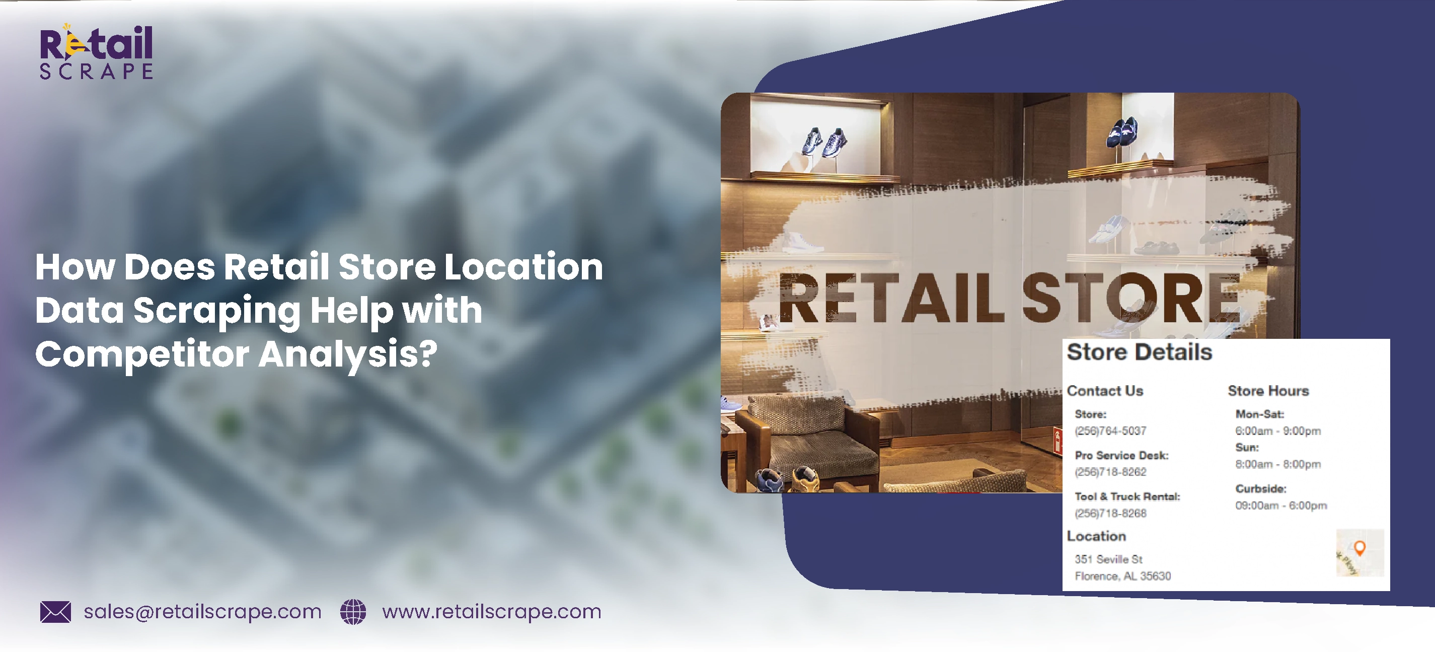 How Does Retail Store Location Data Scraping Help with Competitor Analysis